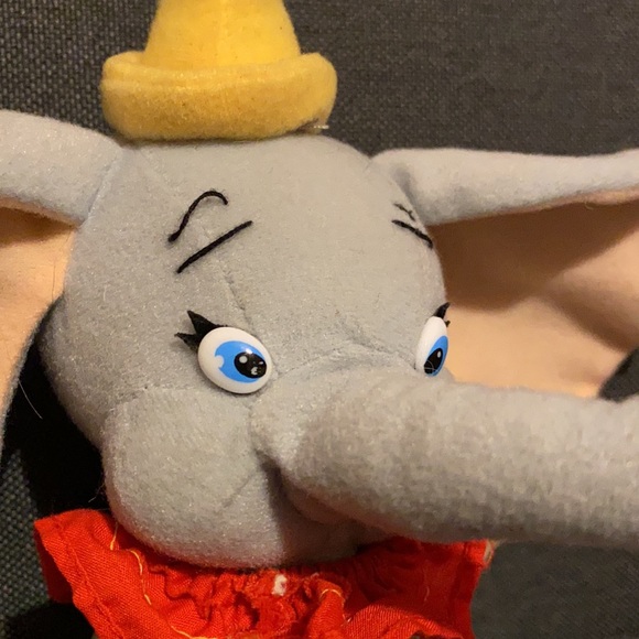 (3 for $25) Dumbo Elephant Stuffy Plush Disney - Picture 2 of 4